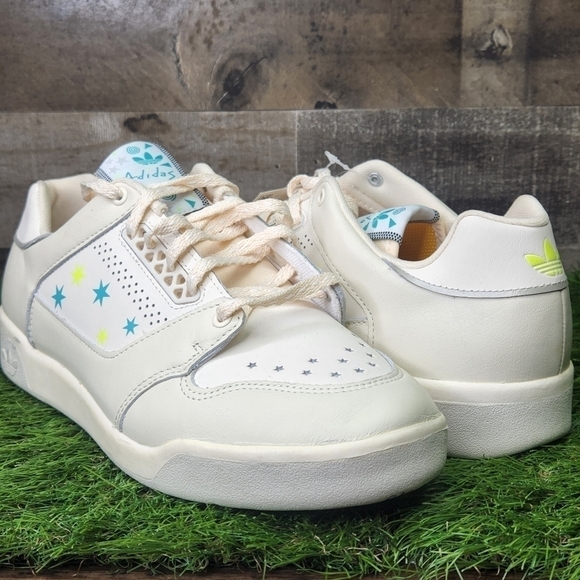 New Adidas Slamcourt StarPrint Shoe Sneakers 8.5 - Picture 2 of 12